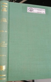 Image of Ancient Indian Tradition and Mythology Series Vol. 11 (Puranas in Translation) : The Bhagavata Purana Part V